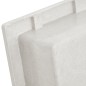 vidaXL Hornacina de ducha blanco 41x51x10 cm vidaXL Hornacina de ducha blanco 41x51x10 cm
