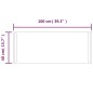 vidaXL Espejo de baño con LED 100x40 cm vidaXL Espejo de baño con LED 100x40 cm