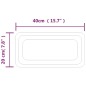 vidaXL Espejo de baño con LED 40x20 cm