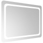 vidaXL Espejo de baño con LED 80x60 cm vidaXL Espejo de baño con LED 80x60 cm