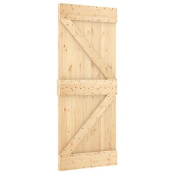 vidaXL Puerta NARVIK madera maciza pino 85x210 cm