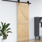 vidaXL Puerta NARVIK madera maciza pino 85x210 cm