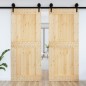 vidaXL Puerta NARVIK madera maciza pino 95x210 cm vidaXL Puerta NARVIK madera maciza pino 95x210 cm