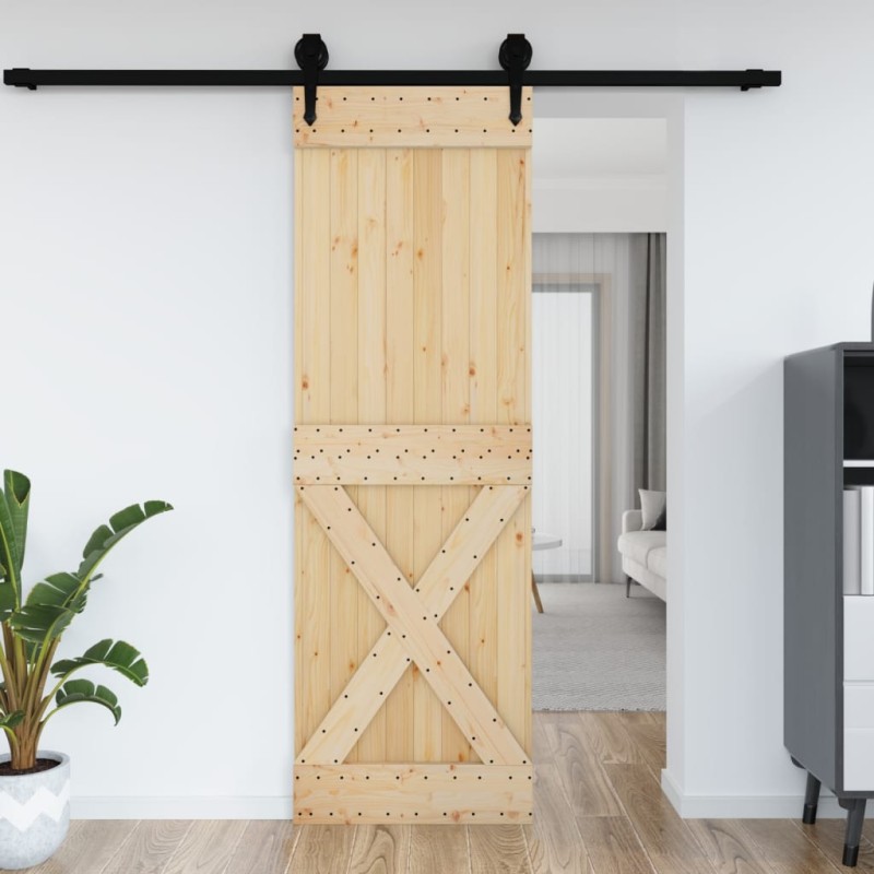 vidaXL Puerta NARVIK madera maciza pino 70x210 cm vidaXL Puerta NARVIK madera maciza pino 70x210 cm