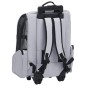 vidaXL Carrito trolley plegable multiusos para mascotas gris