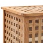 vidaXL Cesto para ropa sucia madera maciza de nogal 39x39x65 cm vidaXL Cesto para ropa sucia madera maciza de nogal 39x39x65 cm