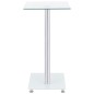 vidaXL Mesa auxiliar en U vidrio templado transparente 45x30x58 cm vidaXL Mesa auxiliar en U vidrio templado transparente 45x30x58 cm