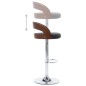 vidaXL Taburetes cocina 2 unidades tela y madera curvada gris oscuro vidaXL Taburetes cocina 2 unidades tela y madera curvada gris oscuro