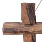 vidaXL Espejo de troncos de madera maciza reciclada natural 50x50 cm vidaXL Espejo de troncos de madera maciza reciclada natural 50x50 cm