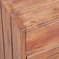 vidaXL Mesita de noche 3 cajones madera maciza reciclada 35x25x35 cm vidaXL Mesita de noche 3 cajones madera maciza reciclada 35x25x35 cm