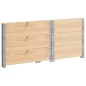 vidaXL Collares de caja de pallet 3 uds madera maciza de pino 60x80 cm vidaXL Collares de caja de pallet 3 uds madera maciza de pino 60x80 cm
