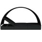 vidaXL Tumbona 2 personas toldo redondo ratán PE negra 211x112x140 cm vidaXL Tumbona 2 personas toldo redondo ratán PE negra 211x112x140 cm