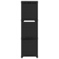 vidaXL Estantería de 9 cubos de tela negro 103x30x107,5 cm vidaXL Estantería de 9 cubos de tela negro 103x30x107,5 cm