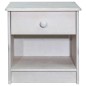 vidaXL Mesita de noche de madera maciza de pino 41x30x42 cm vidaXL Mesita de noche de madera maciza de pino 41x30x42 cm