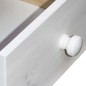 vidaXL Mesita de noche de madera maciza de pino 41x30x42 cm vidaXL Mesita de noche de madera maciza de pino 41x30x42 cm
