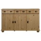 vidaXL Aparador de madera maciza de pino 134x39x79,5 cm vidaXL Aparador de madera maciza de pino 134x39x79,5 cm