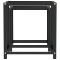 vidaXL Mesas de centro 2 unidades MDF negro vidaXL Mesas de centro 2 unidades MDF negro