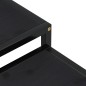 vidaXL Mesas de centro 2 unidades MDF negro vidaXL Mesas de centro 2 unidades MDF negro