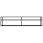 vidaXL Mueble para TV vidrio templado negro 180x40x40,5 cm vidaXL Mueble para TV vidrio templado negro 180x40x40,5 cm