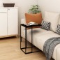 vidaXL Mesa auxiliar de madera contrachapada negro 40x30x59 cm vidaXL Mesa auxiliar de madera contrachapada negro 40x30x59 cm