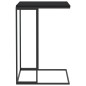 vidaXL Mesa auxiliar de madera contrachapada negro 40x30x59 cm vidaXL Mesa auxiliar de madera contrachapada negro 40x30x59 cm