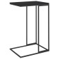 vidaXL Mesa auxiliar de madera contrachapada negro 40x30x59 cm vidaXL Mesa auxiliar de madera contrachapada negro 40x30x59 cm