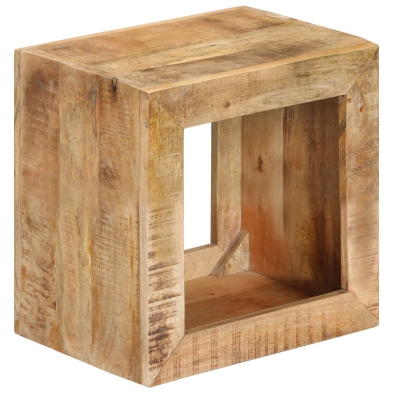 vidaXL Taburete madera maciza de mango 40x30x40 cm vidaXL Taburete madera maciza de mango 40x30x40 cm