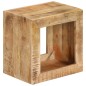 vidaXL Taburete madera maciza de mango 40x30x40 cm vidaXL Taburete madera maciza de mango 40x30x40 cm
