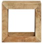 vidaXL Taburete madera maciza de mango 40x30x40 cm vidaXL Taburete madera maciza de mango 40x30x40 cm