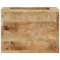 vidaXL Taburete madera maciza de mango 40x30x40 cm vidaXL Taburete madera maciza de mango 40x30x40 cm