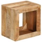 vidaXL Taburete madera maciza de mango 40x30x40 cm vidaXL Taburete madera maciza de mango 40x30x40 cm