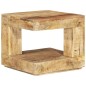 vidaXL Mesa de centro de madera maciza de mango 45x45x40 cm vidaXL Mesa de centro de madera maciza de mango 45x45x40 cm
