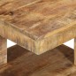 vidaXL Mesa de centro de madera maciza de mango 45x45x40 cm vidaXL Mesa de centro de madera maciza de mango 45x45x40 cm