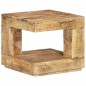vidaXL Mesa de centro de madera maciza de mango 45x45x40 cm vidaXL Mesa de centro de madera maciza de mango 45x45x40 cm