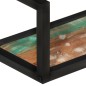 vidaXL Estantes de pared 2 uds madera maciza mango hierro 110x17x17 cm vidaXL Estantes de pared 2 uds madera maciza mango hierro 110x17x17 cm