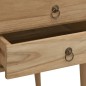 vidaXL Escritorio con 2 cajones madera maciza de teca 110x52x75 cm vidaXL Escritorio con 2 cajones madera maciza de teca 110x52x75 cm