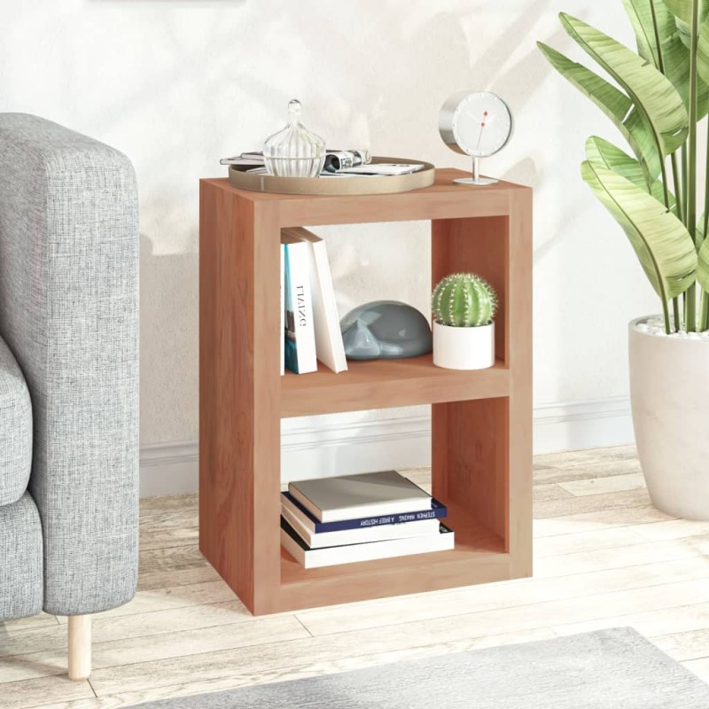 vidaXL Mesa auxiliar de madera maciza de teca 45x30x60 cm vidaXL Mesa auxiliar de madera maciza de teca 45x30x60 cm