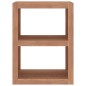 vidaXL Mesa auxiliar de madera maciza de teca 45x30x60 cm vidaXL Mesa auxiliar de madera maciza de teca 45x30x60 cm