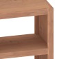 vidaXL Mesa auxiliar de madera maciza de teca 45x30x60 cm vidaXL Mesa auxiliar de madera maciza de teca 45x30x60 cm