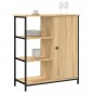vidaXL Aparador de madera de ingeniería roble Sonoma 70x30x80 cm vidaXL Aparador de madera de ingeniería roble Sonoma 70x30x80 cm
