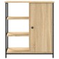 vidaXL Aparador de madera de ingeniería roble Sonoma 70x30x80 cm vidaXL Aparador de madera de ingeniería roble Sonoma 70x30x80 cm