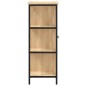 vidaXL Aparador de madera de ingeniería roble Sonoma 70x30x80 cm vidaXL Aparador de madera de ingeniería roble Sonoma 70x30x80 cm