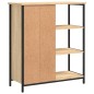 vidaXL Aparador de madera de ingeniería roble Sonoma 70x30x80 cm vidaXL Aparador de madera de ingeniería roble Sonoma 70x30x80 cm