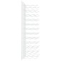 vidaXL Botellero de pared para 36 botellas 2 unidades hierro blanco vidaXL Botellero de pared para 36 botellas 2 unidades hierro blanco