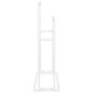 vidaXL Toallero de pie de hierro blanco 48x24x78,5 cm vidaXL Toallero de pie de hierro blanco 48x24x78,5 cm