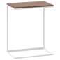 vidaXL Mesa auxiliar de madera contrachapada blanco 55x35x66 cm vidaXL Mesa auxiliar de madera contrachapada blanco 55x35x66 cm
