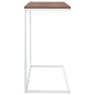 vidaXL Mesa auxiliar de madera contrachapada blanco 55x35x66 cm vidaXL Mesa auxiliar de madera contrachapada blanco 55x35x66 cm