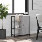 vidaXL Aparador de madera de ingeniería gris Sonoma 70x30x80 cm
