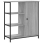 vidaXL Aparador de madera de ingeniería gris Sonoma 70x30x80 cm
