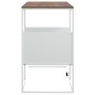 vidaXL Mesa auxiliar de madera contrachapada blanca 55x36x59,5 cm vidaXL Mesa auxiliar de madera contrachapada blanca 55x36x59,5 cm